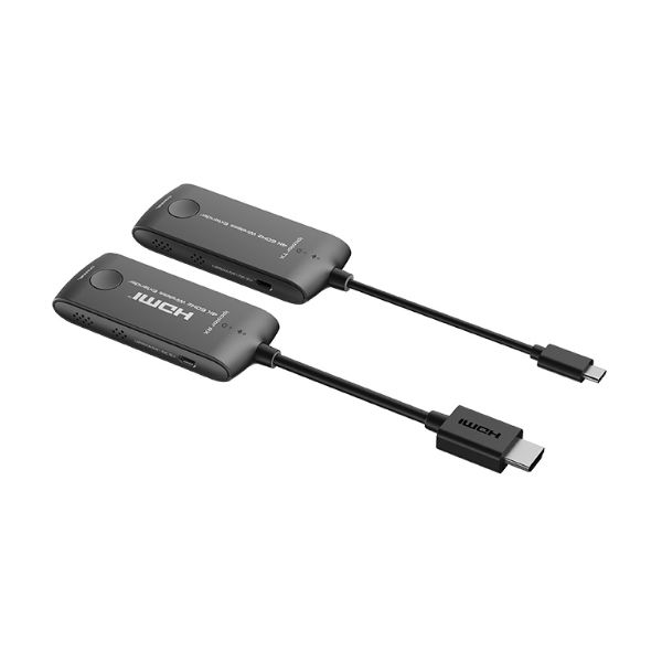 Picture of 4K Mini Wireless USB-C to HDMI Extender up to 4K@60Hz for 20m. Low Latency