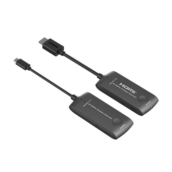 Picture of 4K Mini Wireless USB-C to HDMI Extender up to 4K@60Hz for 20m. Low Latency