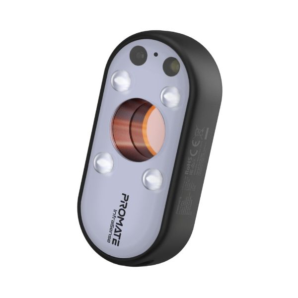 Picture of Portable Anti-Peep IR Camera Detector with Trigger Alarm & Flashlight. Black