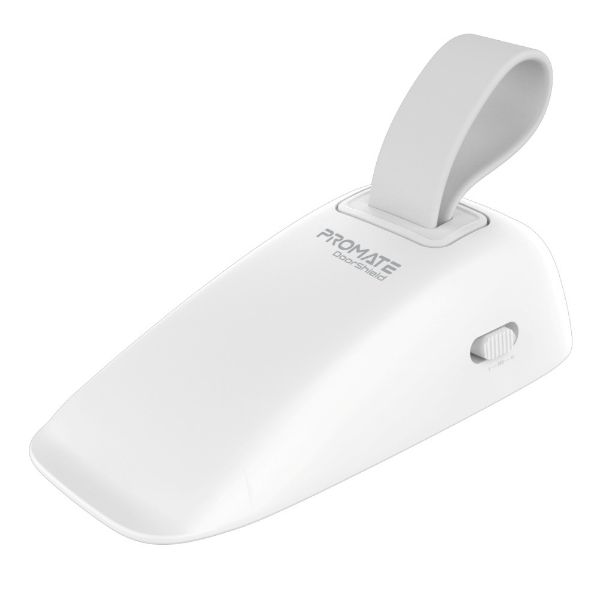 Picture of Hi-Sensitivity Portable Door Stopper Alarm with Instant Trigger. White