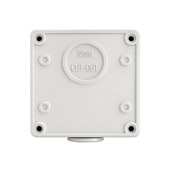 Picture of Weatherproof Socket 4 Pin 50A Round IP66 Stainless Steel Cover Fastening