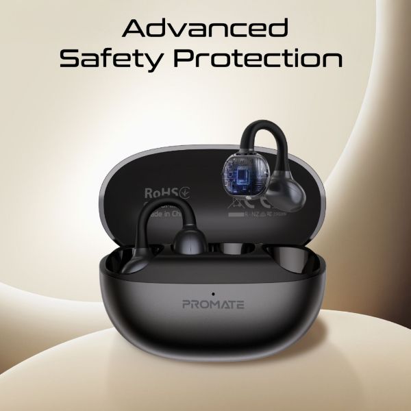 Picture of Audiofit Open Ear Clip on TWS Earbud / IntelliTouch Smart Touch Controls