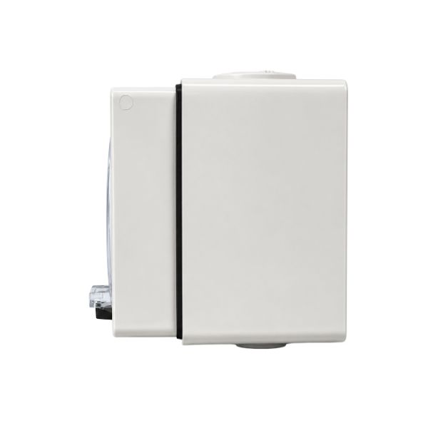 Picture of Weatherproof Socket 3 Pin 20A Round IP66 Stainless Steel Cover Fastening