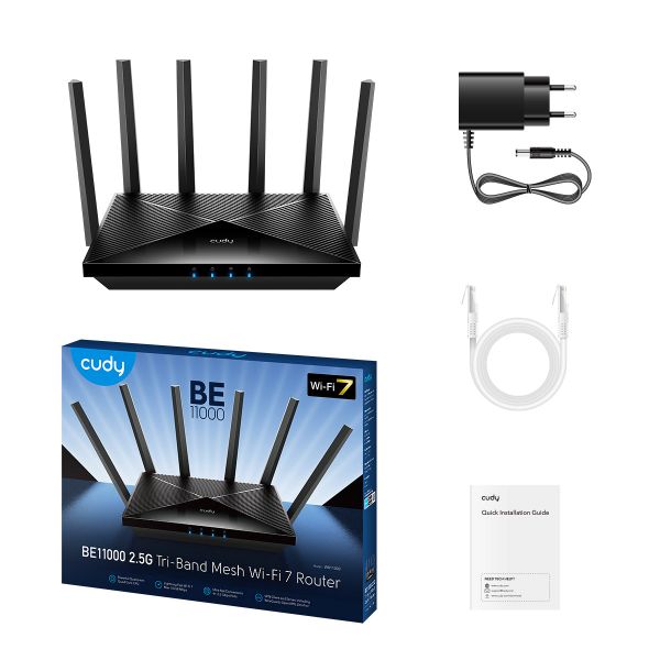 Picture of BE6500 2.5G Dual-Band Wi-Fi 7 Router Bundle with BONUS RE3000 Range Extender FREE