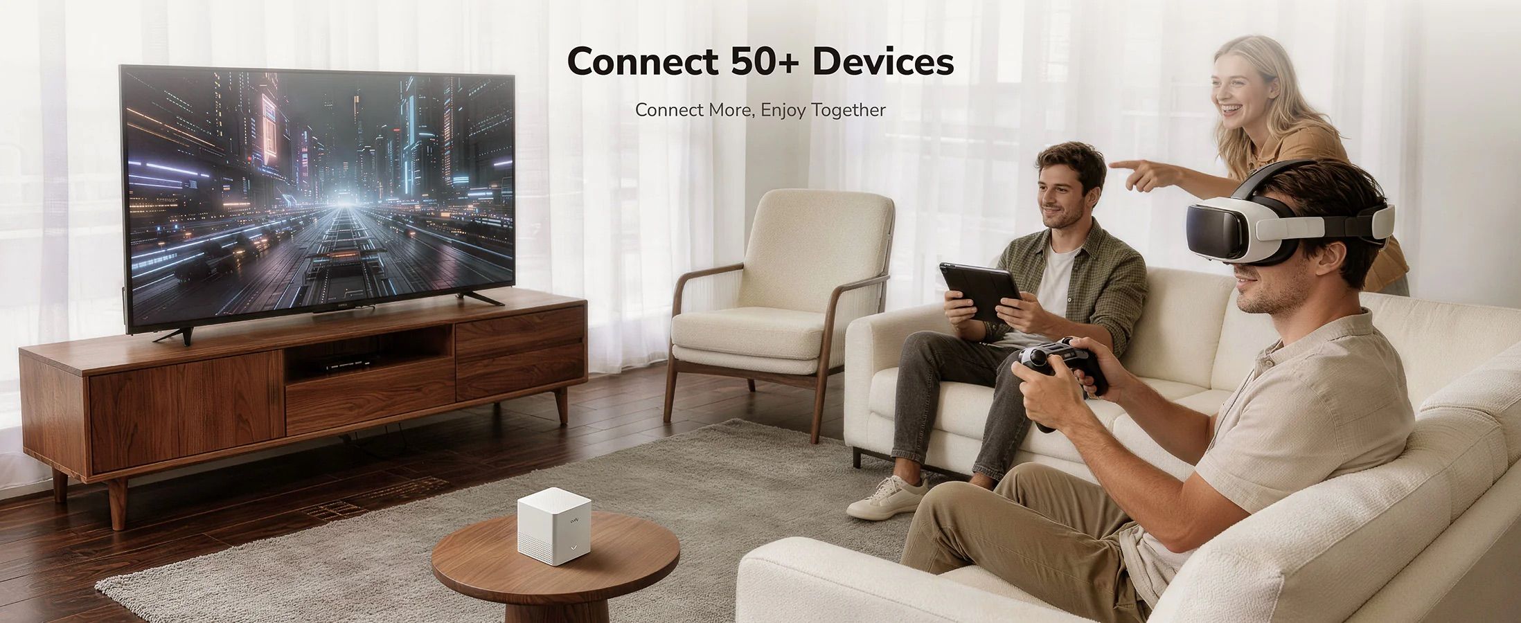 Connect 50 plus devices