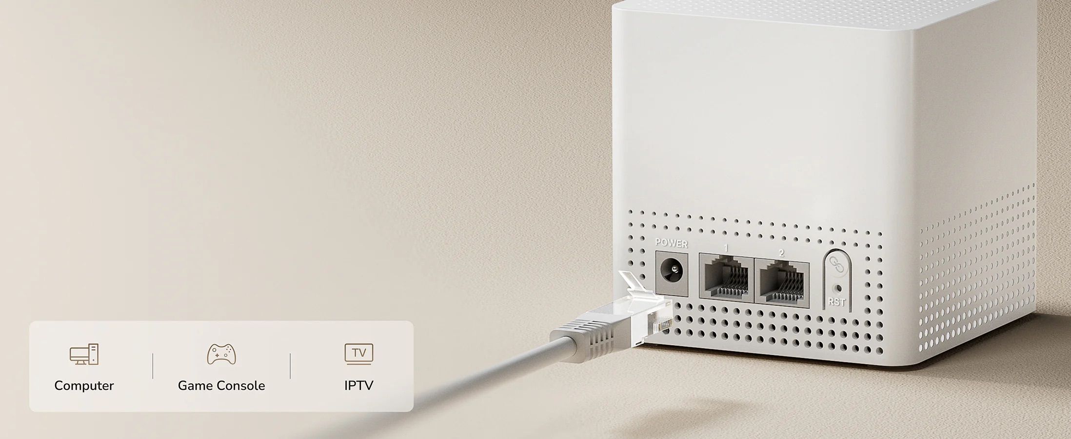 Wired power meets whole-home performance