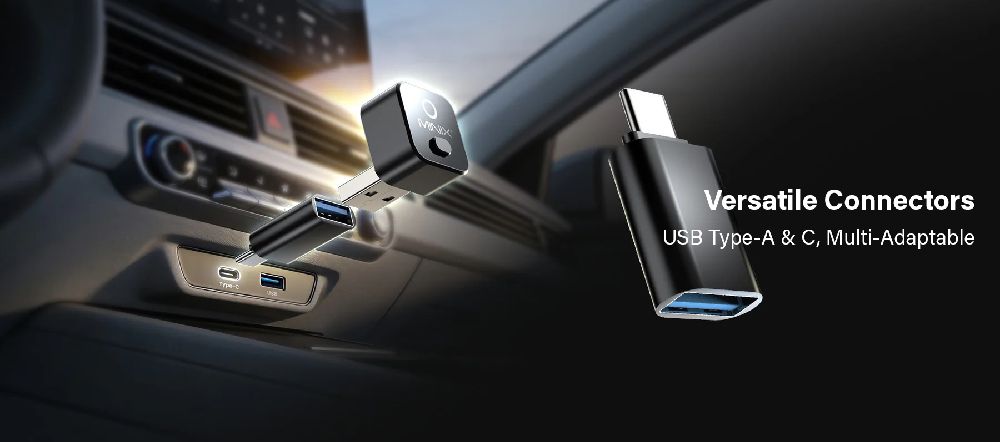 USB Type-A and Type-C multi-adaptation