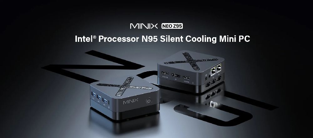 MINIX Intel Processor N95 Silent Cooling Mini PC