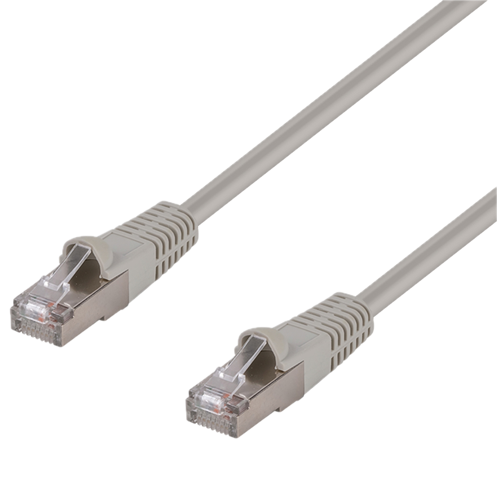 DYNAMIX CAT6A 0.3m Beige Shielded Patch Lead