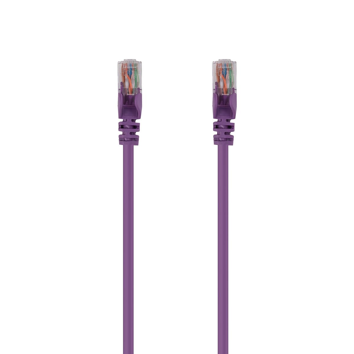 DYNAMIX Purple CAT6 connector view