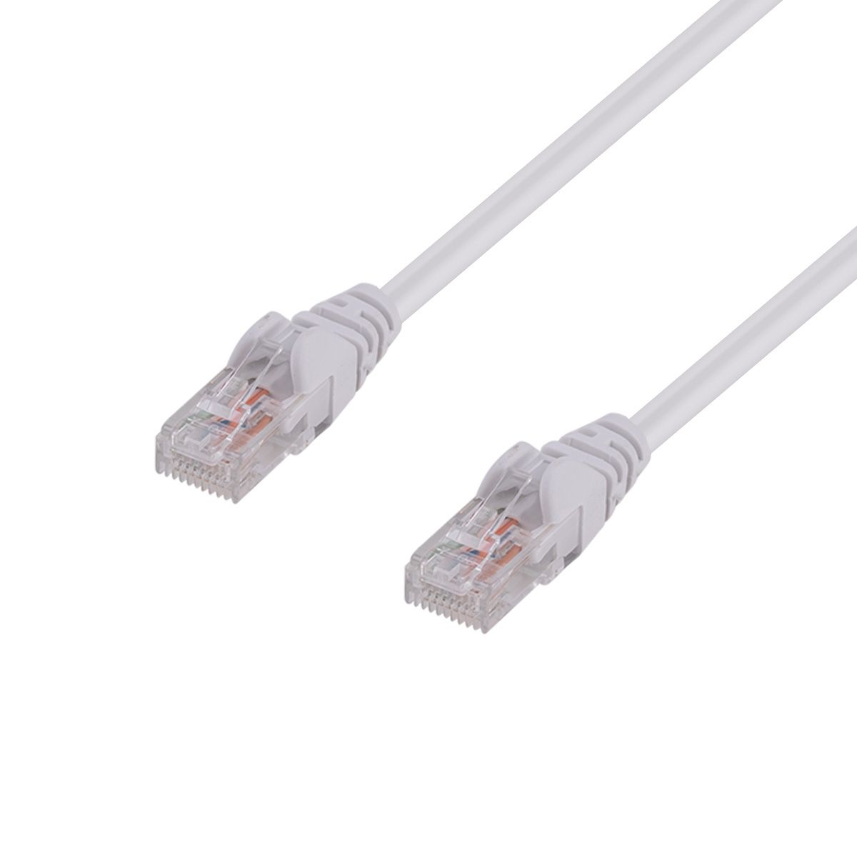 DYNAMIX PLW-C6A-0 0.5m White CAT6 UTP Patch Lead