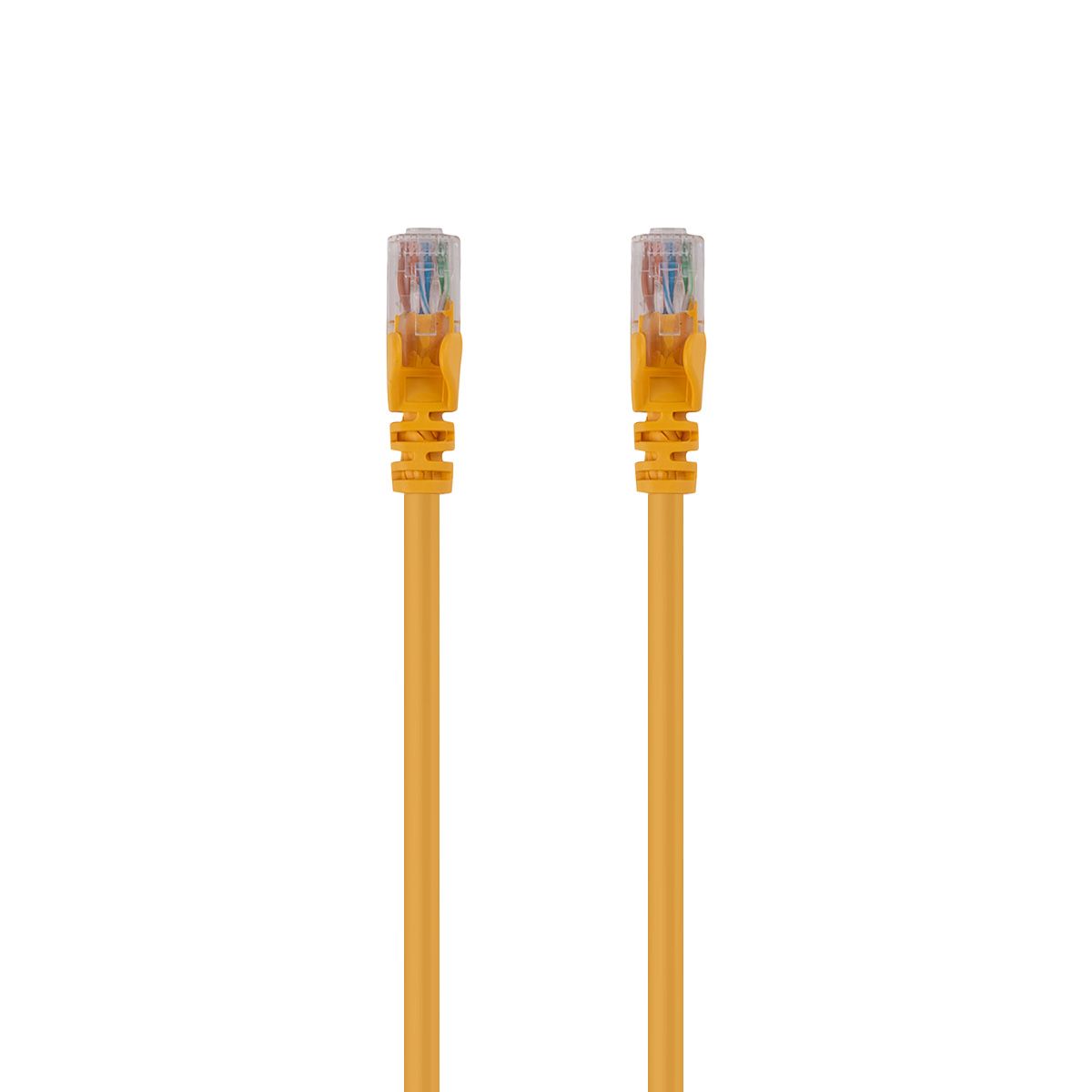DYNAMIX Yellow CAT6 connector view