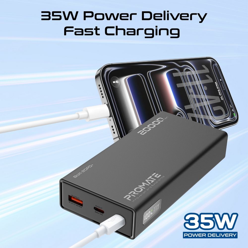 Bolt-20PD+ 35W Power Delivery Fast Charging
