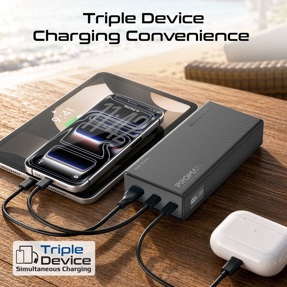 Bolt-20PD+ Triple Device Charging
